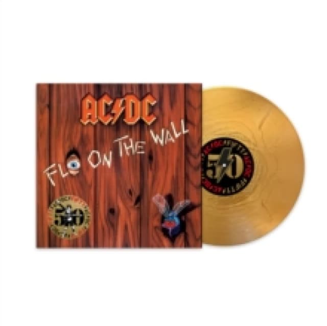 AC/DC Fly On The Wall - Gold Vinyl 50th Anniversary Edition - Sealed 2024 UK vinyl LP 196588734113