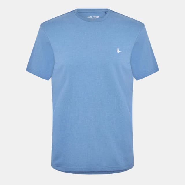 Jack Wills Sandleford T-Shirt Mens Steel Blue male S