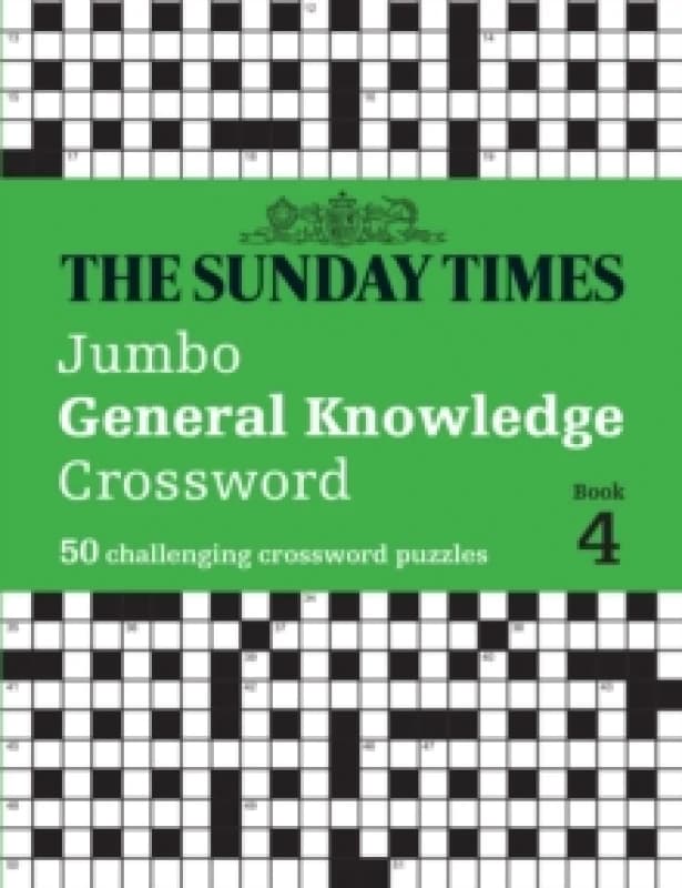 The Sunday Times Jumbo General Knowledge Crossword. Book 4. Paperback. By Peter Biddlecombe Books