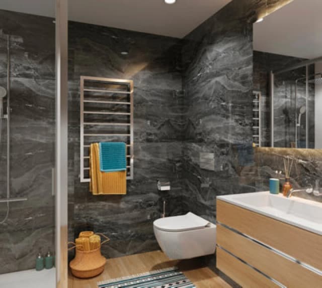 Vox Vilo Spc Wall Panel Pack 4; 1200Mm X 600Mm Per Tile; 2.88M2 Total Coverage Dark Grey WDNKZ Unisex