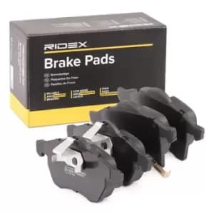 RIDEX Brake pad set Front Axle 402B0691 Brake pads,Brake pad set, disc brake OPEL,CHEVROLET,VAUXHALL,Zafira A (T98),Astra G CC (T98)