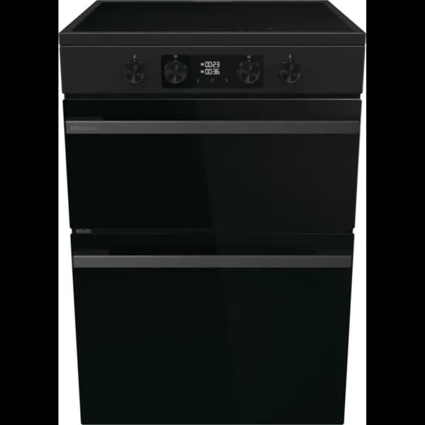 Hisense Hi6 Max HDCEIT6C20B 60cm Electric Cooker with Induction Hob - Jet Black - A Rated