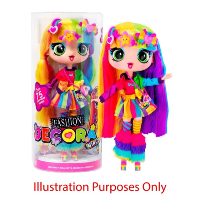 Decora Girlz 11" Fashion Doll Sweetie 1017642