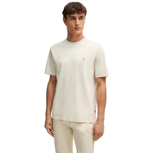 Boss Mens HBB C Taut Minimalist Design T-Shirt Open White 131 male 2X Large