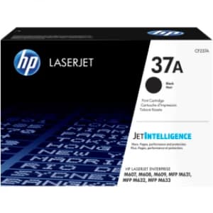 HP 37A Black Laser Toner Ink Cartridge
