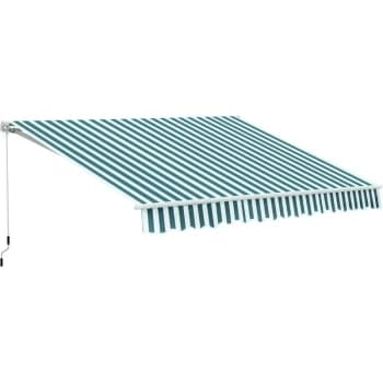 Outsunny - Garden Sun Shade Canopy Patio Awning Retractable Shelter Outdoor 5 Size