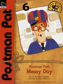 Postman Pats Messy Day by John a Cunliffe and Joan Hickson and Ivor Wood Book