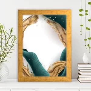 AC139479835723 Multicolor Decorative Framed MDF Painting