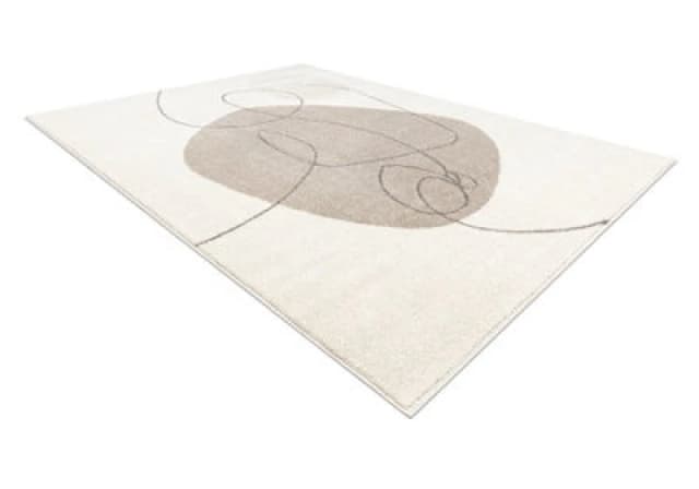 RugsX Carpet Fusion 8299 Cream / Beige - Geometric, Modern, Abstract 80X150 Cm