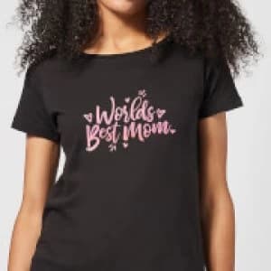 Worlds Best Mom Womens T-Shirt - Black - 5XL