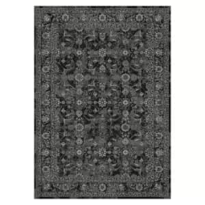 Nuza Washable Rug - Charcoal - 120x160cm