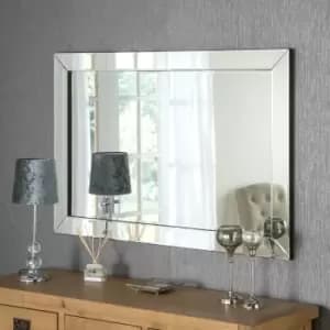 Yearn Mirrors Yearn Angled Edge Contemporary Wall Mirror 61 x 91.4Cms