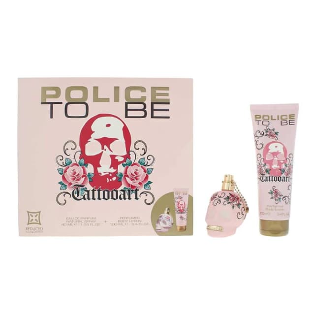 Police To Be Tattooart Gift Set 40ml Eau de Parfum + 100ml Body Lotion