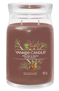 Yankee Candle Praline & Birch Scented Candle 567g