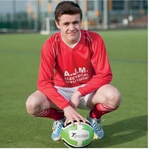 Precision Marseille Shirt & Short Set 26-28 Red/White