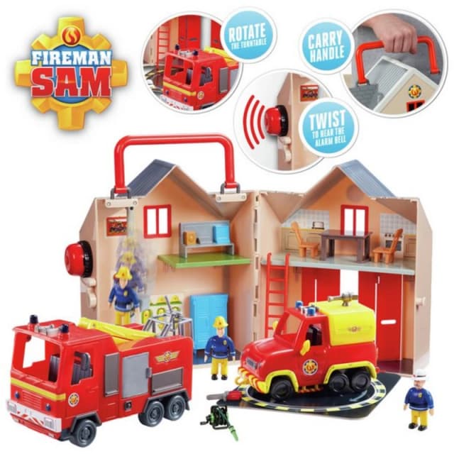 Fireman Sam Fireman Sam Deluxe Fire Station Playset