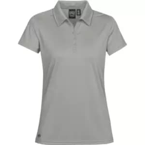 Stormtech Womens/Ladies Eclipse H2X-Dry Pique Polo (S) (Cool Silver)