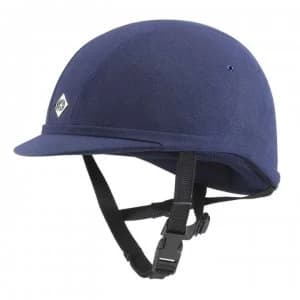 Charles Owen YR8 Junior Riding Hat - Navy
