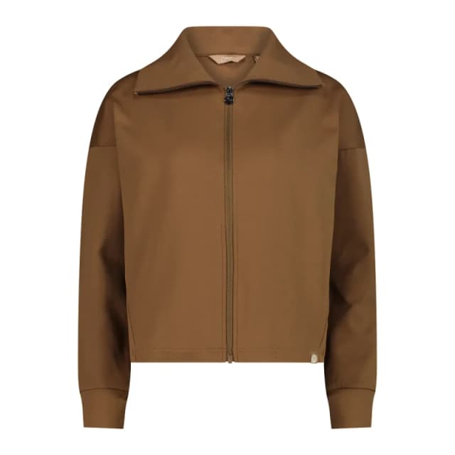 Womens zip-up hoodie CMP Marron Female L