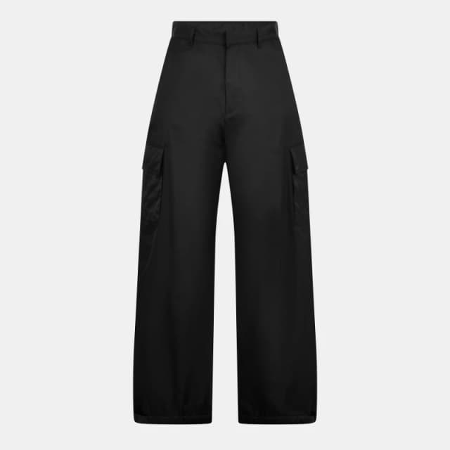 Off White Mens Industrial Multi Pocket Cargo Trousers Black male XS