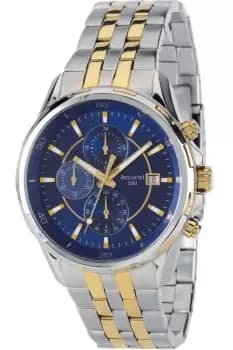Mens Accurist London Chronograph Watch MB934N