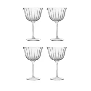 Bach Retro Fizz Cocktail Glasses - 260 ml Drinkware - Pack of 4