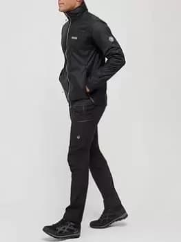 Regatta Lyle Waterproof Shell Jacket - Black, Size 2XL, Men