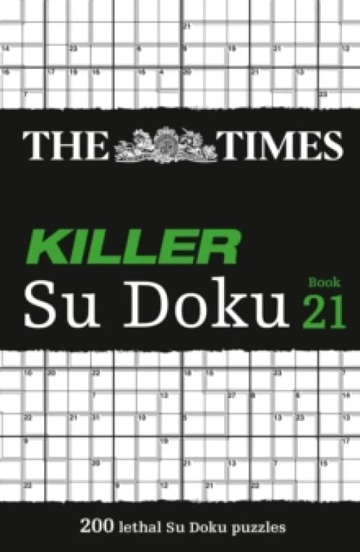 The Times Killer Su Doku Book 21. Paperback. By The Times Mind Games Books