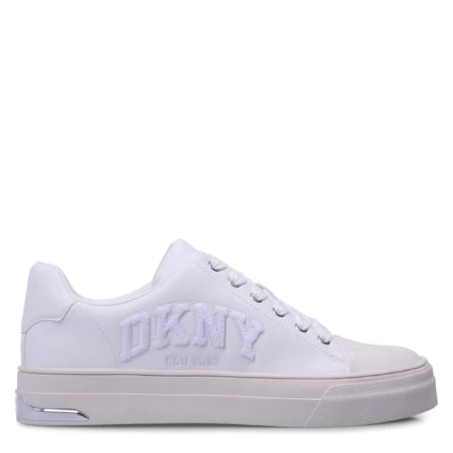 DKNY York Lace Up Trainers White female UK 5.5
