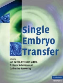 Single Embryo Transfer by Jan Gerris Hardback