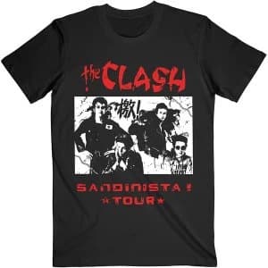 The Clash - Sandanista Unisex Large T-Shirt - Black