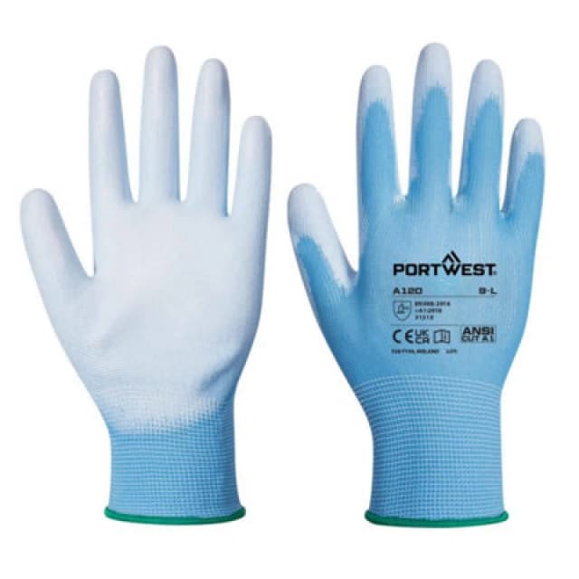 Portwest A120 Pu Palm Grip Gloves