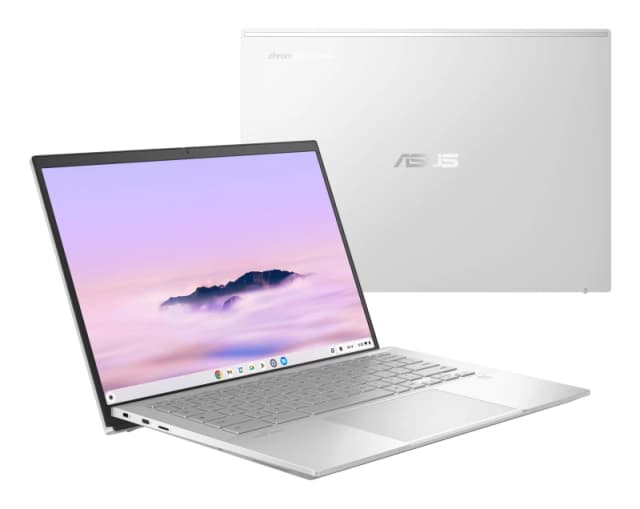 Asus ASUS Chromebook Plus Enterprise CX54 CX5403CMA-QM0381 Intel Core Ultra 7 155U 35.6cm (14") Touch Screen WQXGA 8GB LPDDR5x-SDRAM 512GB SSD WiFi