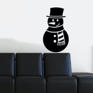 KBSNOEL-12 Black Decorative Wall Sticker
