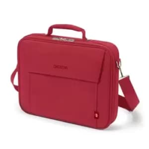 Dicota Eco Multi BASE notebook case 43.9cm (17.3") Briefcase Red