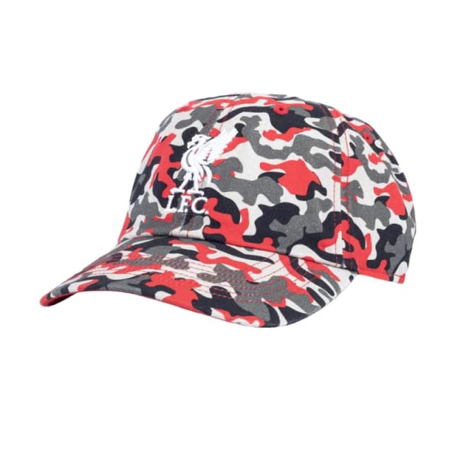 Liverpool FC Mens Melee Camo Cap in Red Red Male One Size