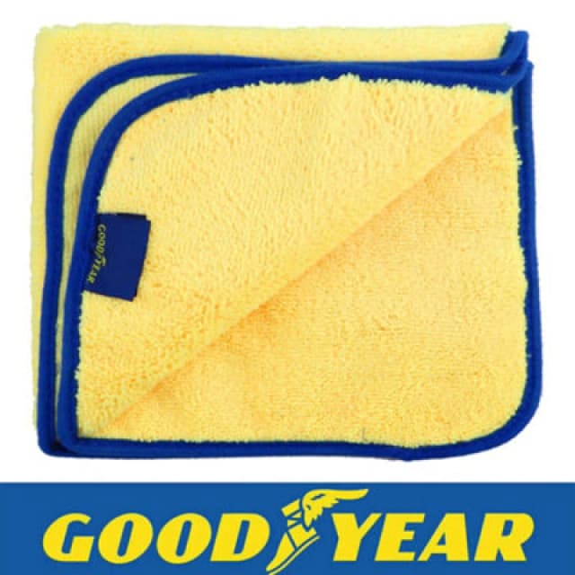 Vivo 5Pc Goodyear Microfibre Buffing Cleaning Polishing Lint Free Towel Cloth 40X40Cm