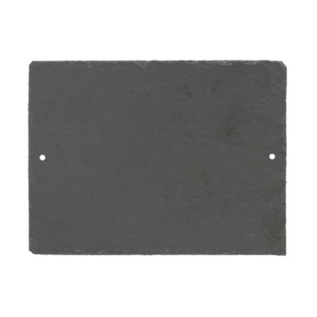 Nicola Spring Rectangle Blank Slate House Sign - 20Cm X 15Cm