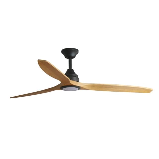 Netlighting Alo Large Black Wood DC Ceiling Fan Cct 6 Speed Black Unisex