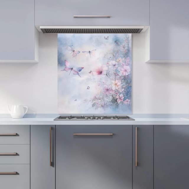 Designer Kitchen Splashbacks Ava Sterling: 00019 Kitchen Splashback Size: 600mm x 750mm Multicolor Unisex 600mm x 750mm