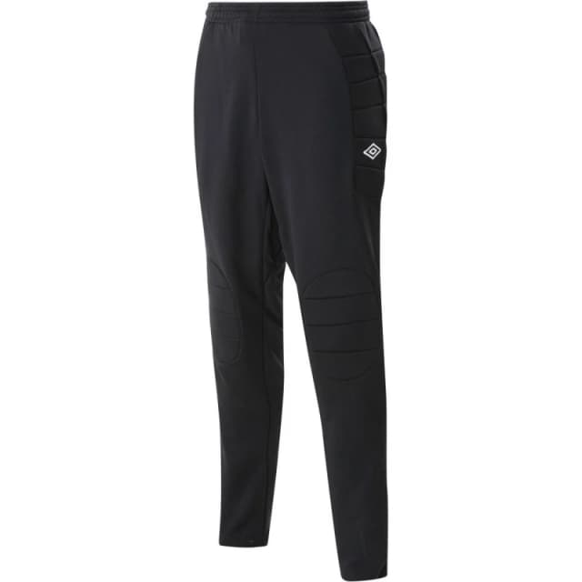 Umbro Umbro Men Padded Goalkeeper Trousers in Black Size: Small Black S Male 5063107735553