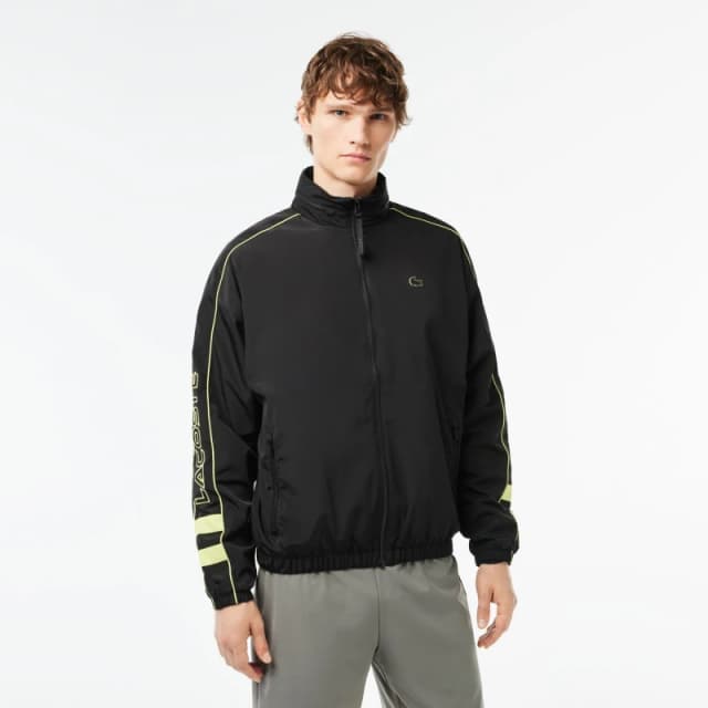 Lacoste Mens Tracksuit Top Black/Limeira male S