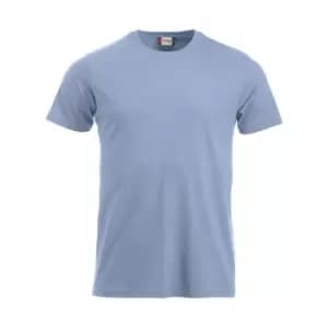 Clique Mens New Classic T-Shirt (S) (Light Blue)