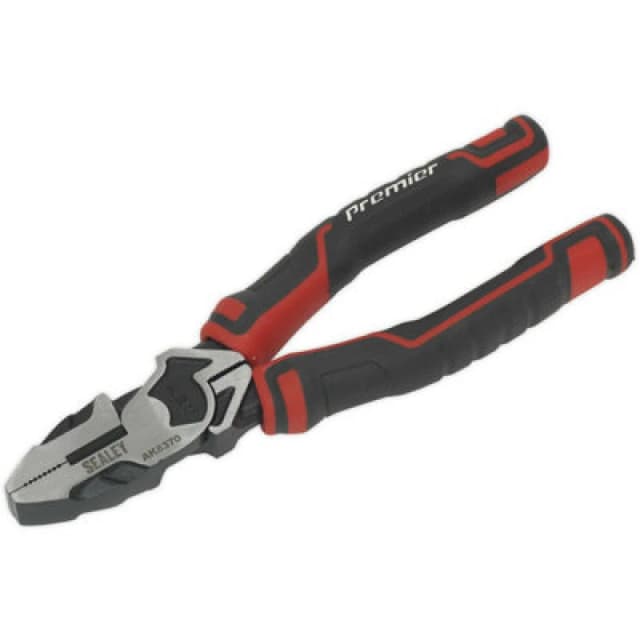 Loops 175mm High Leverage Combination Pliers - Serrated Jaws - Corrosion Resistant Multi