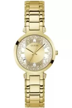 Ladies Guess Crystal Clear Watch GW0470L2