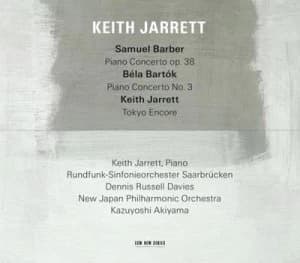 Keith Jarrett Samuel Barber Piano Concerto Op 38/ by Keith Jarrett CD Album