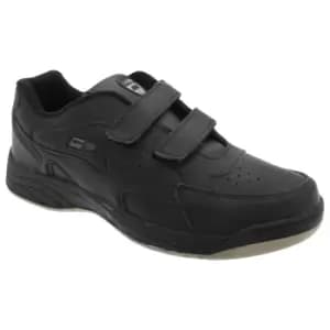 Dek Mens Arizona Touch Fastening Trainers (10 UK) (Black)