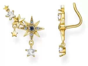 Thomas Sabo H2223-959-7 Royalty Stars Gold Plated Ear Jewellery