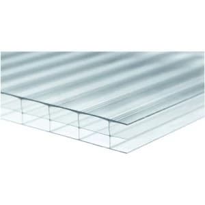 Wickes 16mm Triplewall Polycarbonate Sheet 980 x 4000mm