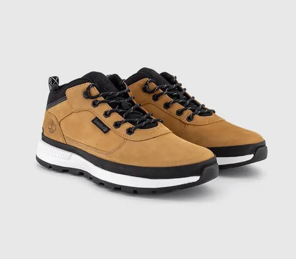 Timberland Mens Brown Nubuck Field Trekker Low Hiker Boots, Size: 8